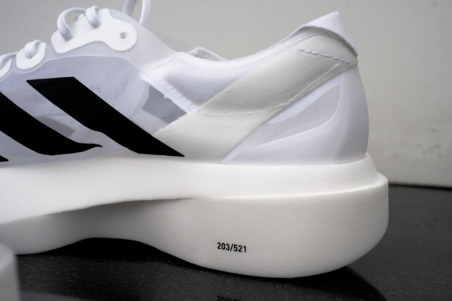 adidas adizero adios pro evo 1 - heel foam
