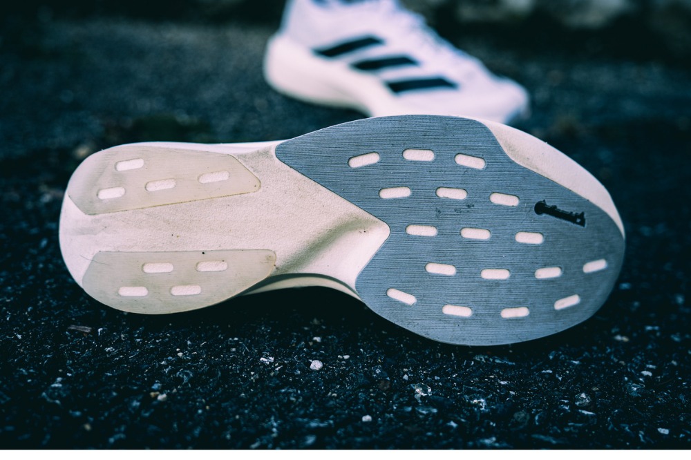 outsole of evo sl running shoe