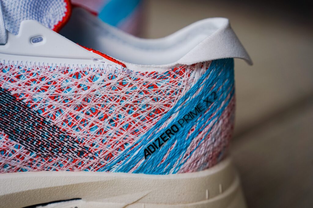 adidas prime x 2 strung - heel tab