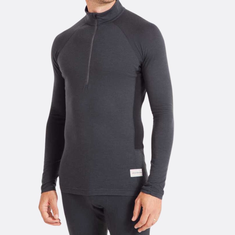 artilect boulder 125 quarter zip nuyarn merino
