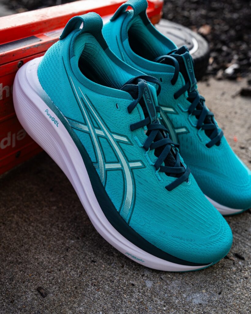 asics gel nimbus 27 - tall lean