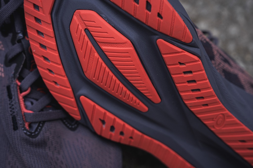 asics novablast 5 - trampoline forefoot