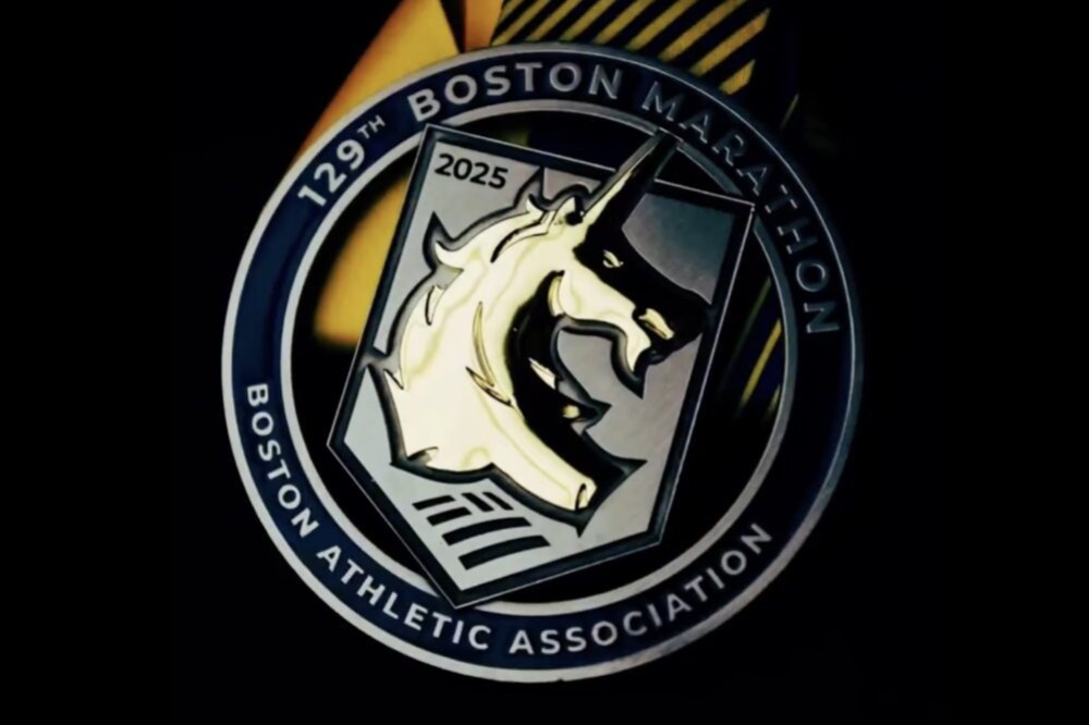 boston marathon - 2025 medal