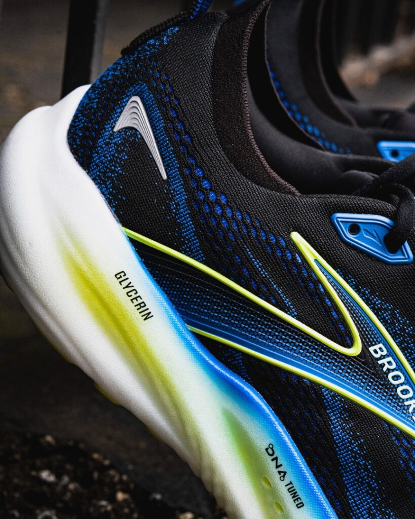 brooks glycerin 22 - letters heel