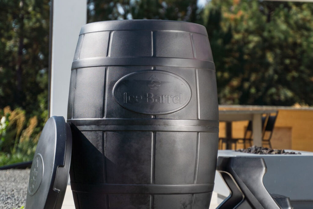 ice barrel empty