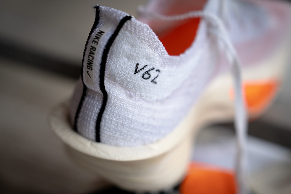 nike alphafly 3 - heel counter