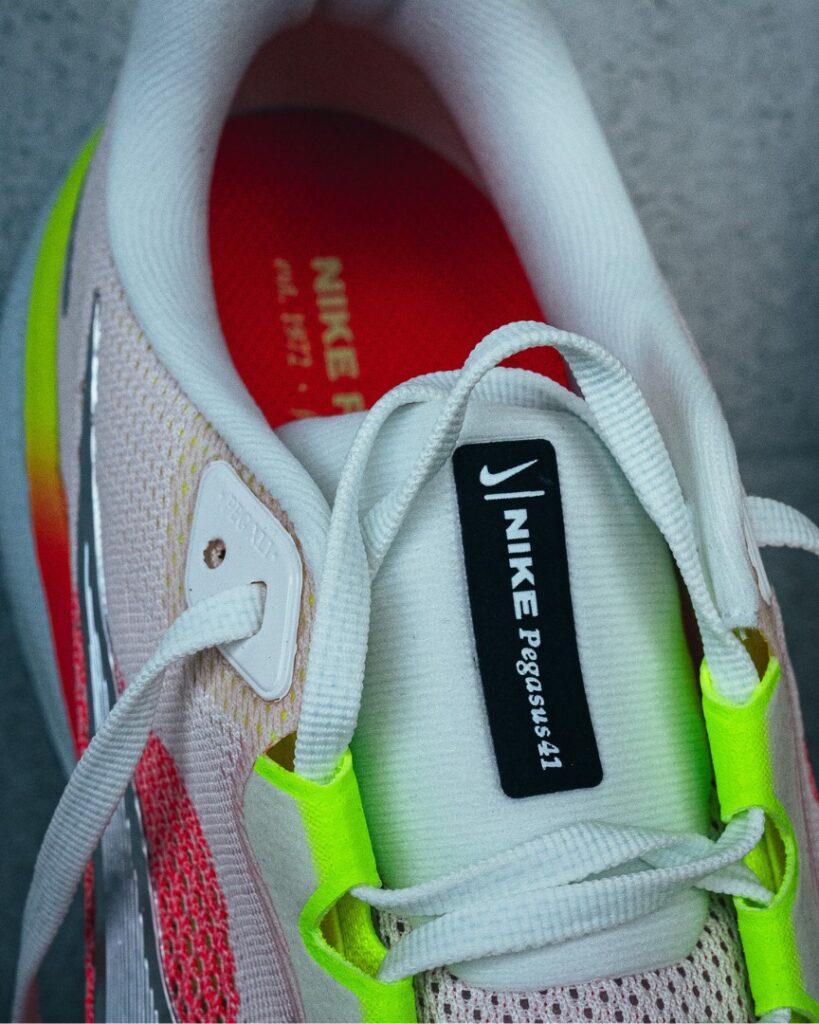 nike pegasus 41 - vertical - tongue