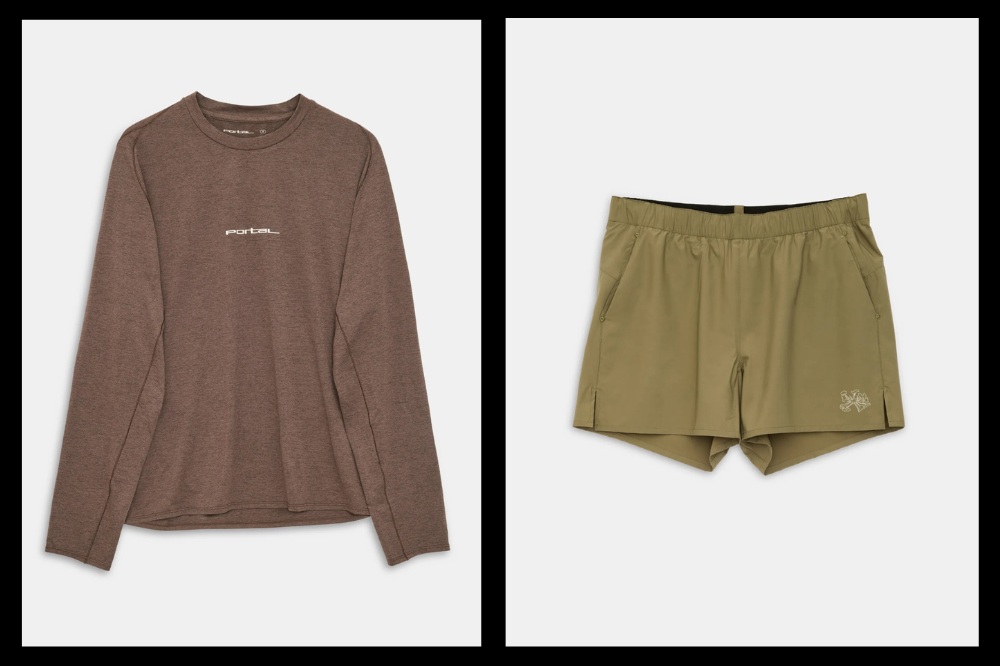 portal - long sleeve and shorts