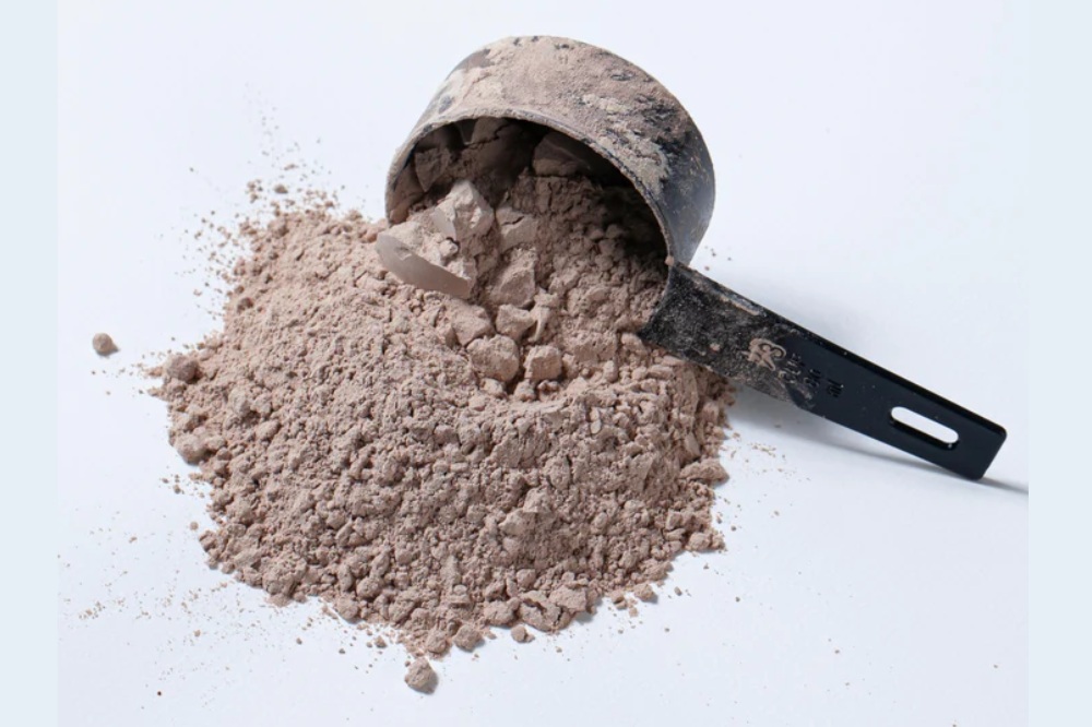 protein powder dump